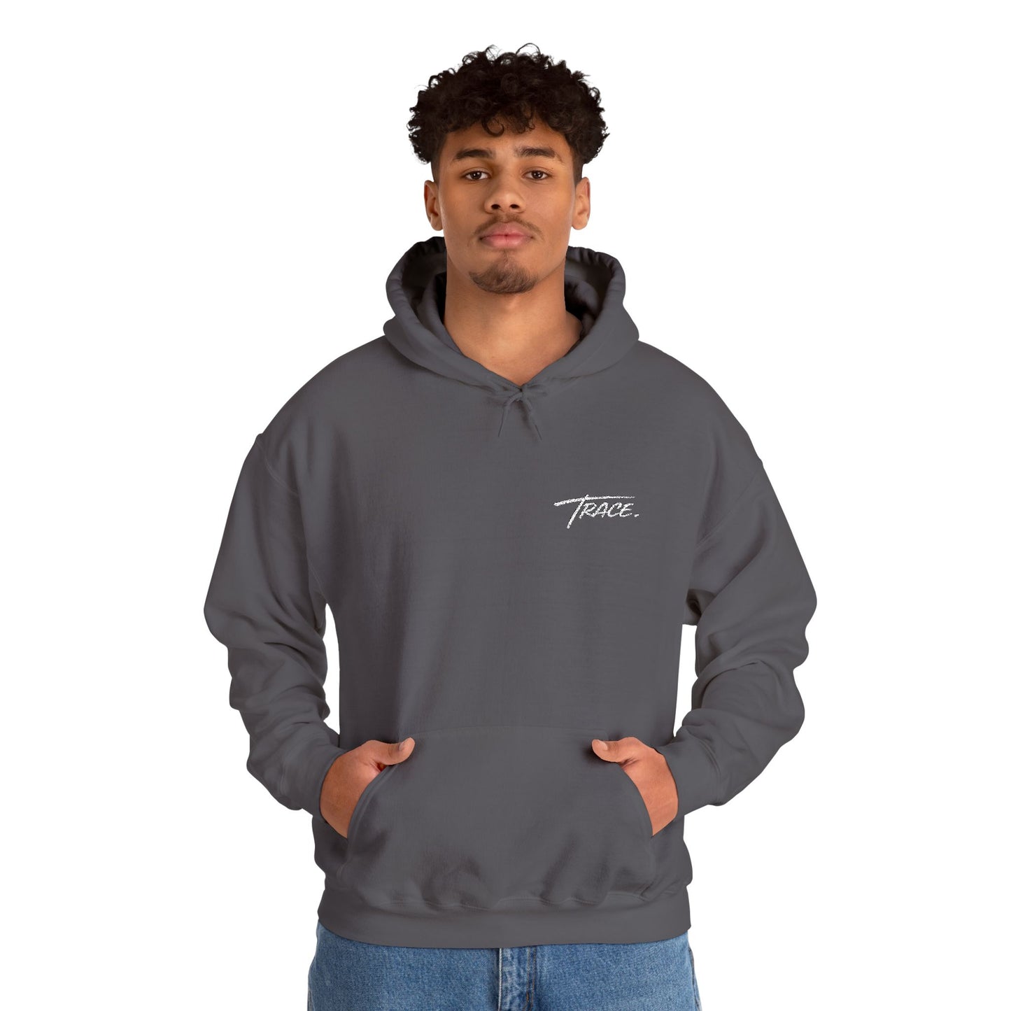 TRACE. Embroidered Signature Hoodie