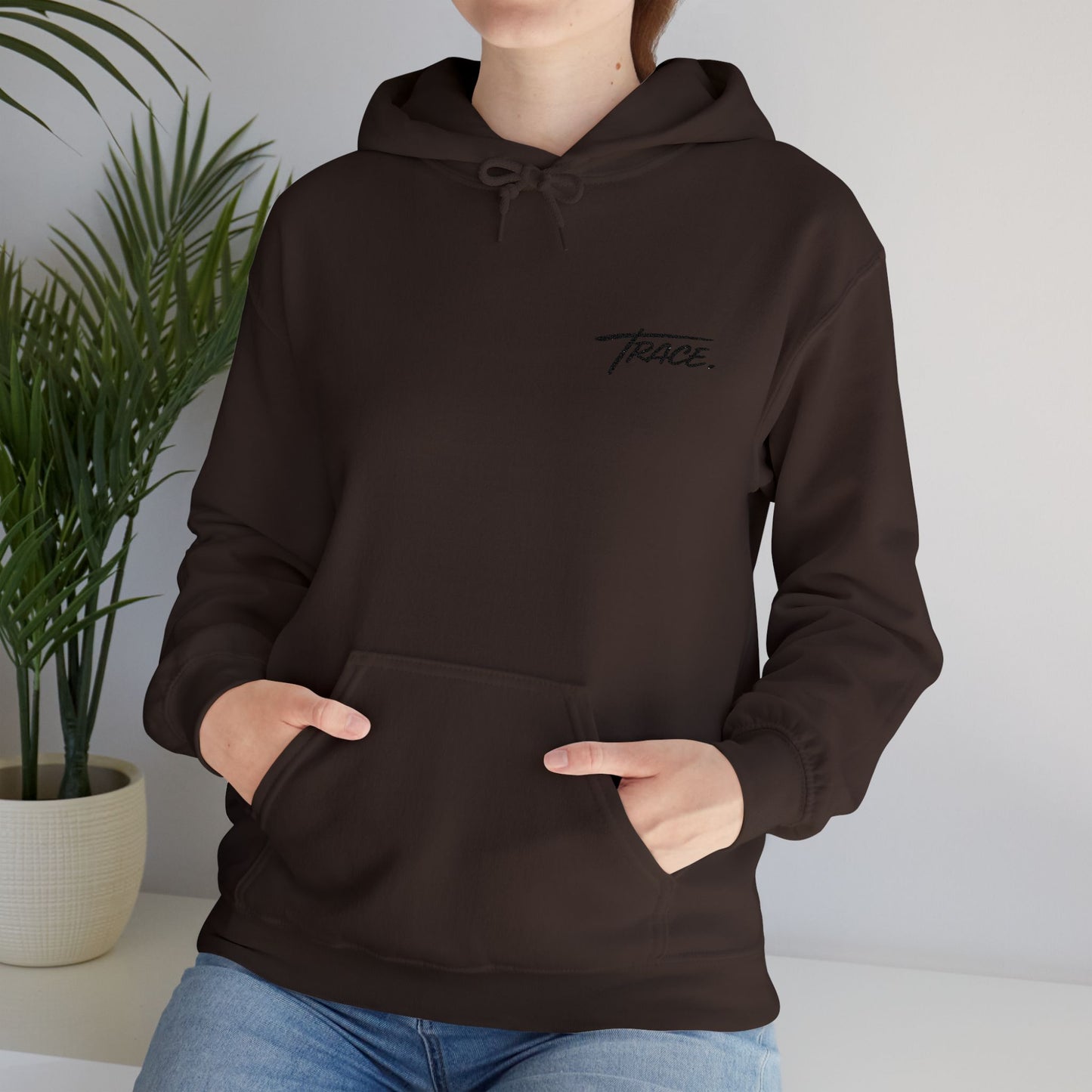 TRACE. Embroidered Signature Hoodie
