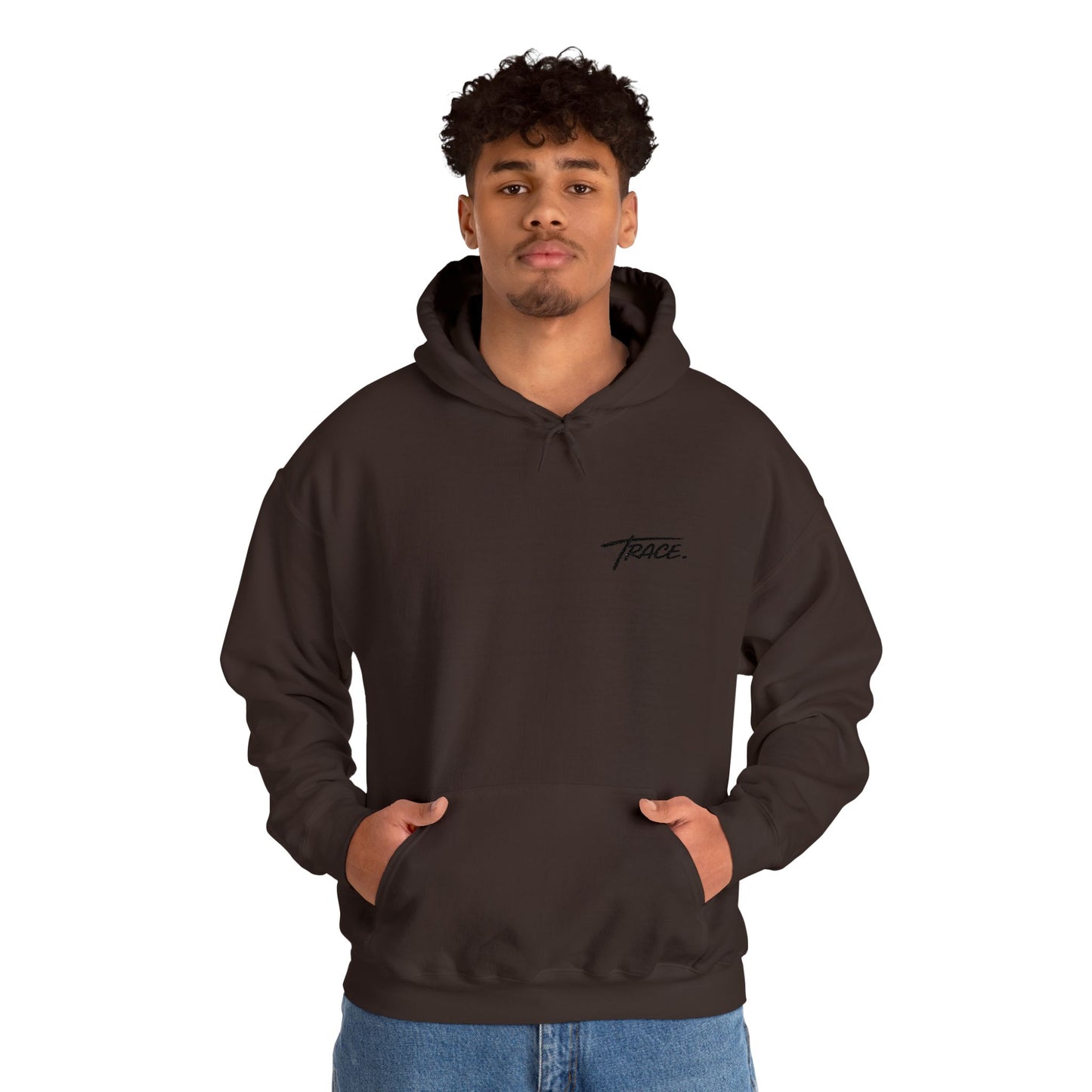TRACE. Embroidered Signature Hoodie