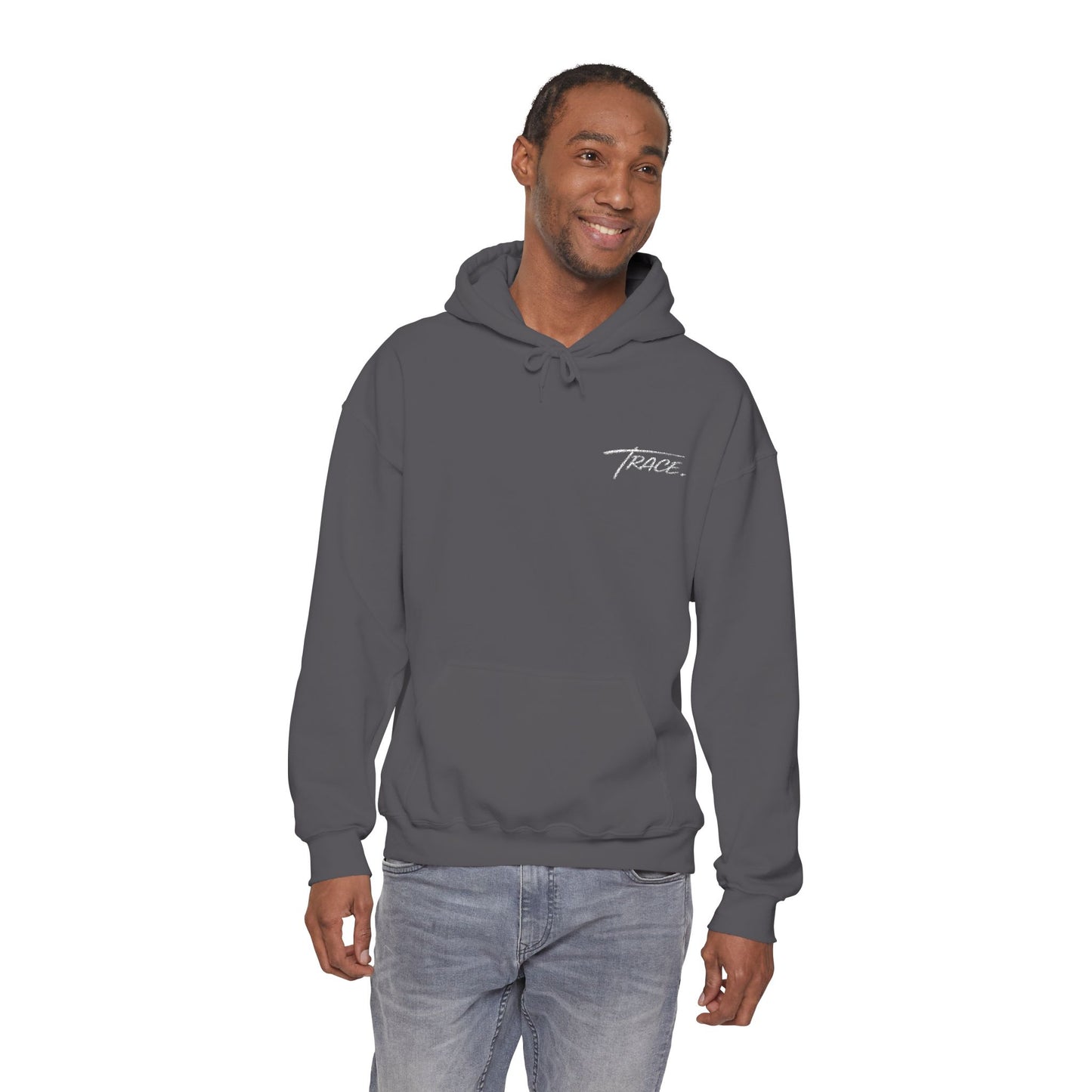 TRACE. Embroidered Signature Hoodie