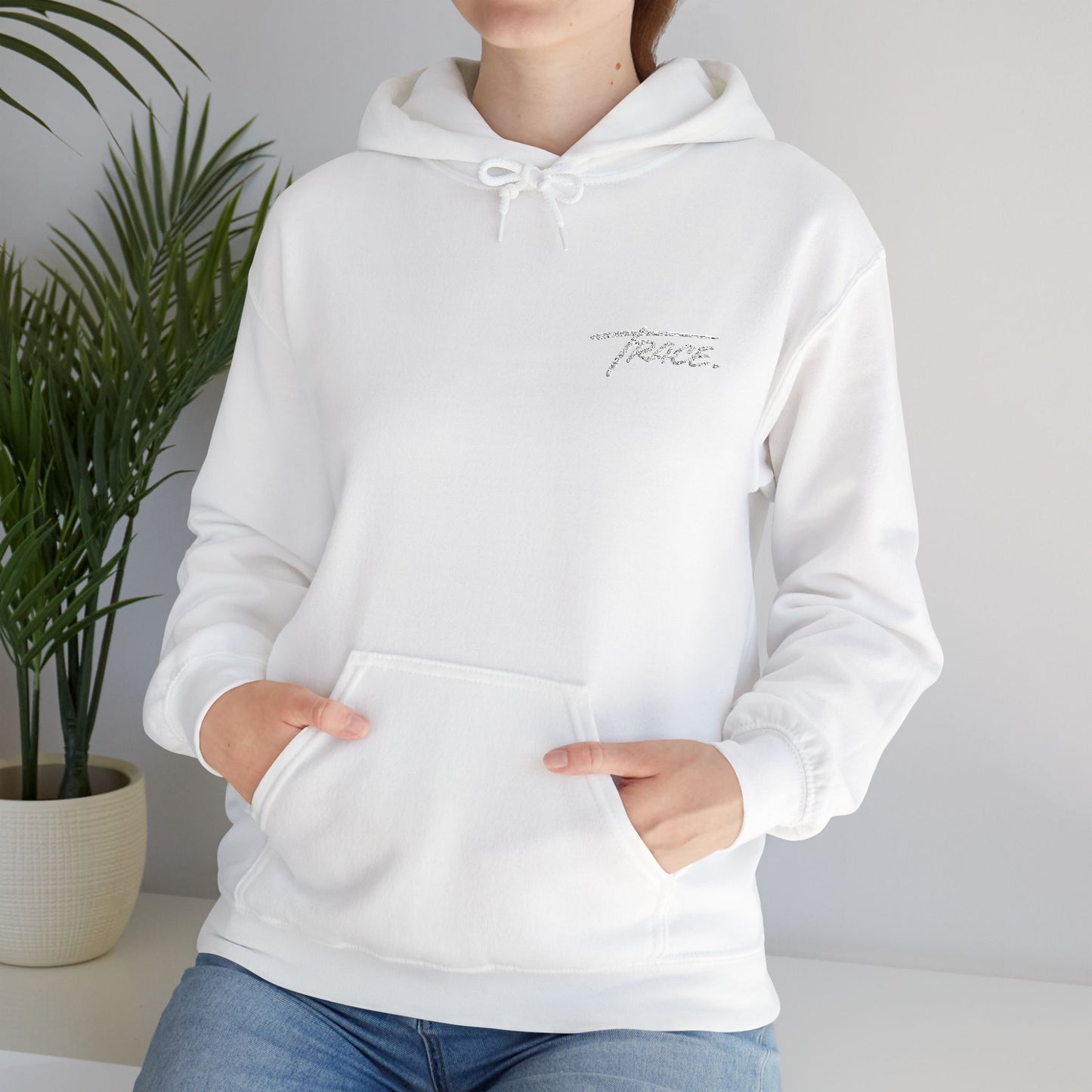 TRACE. Embroidered Signature Hoodie