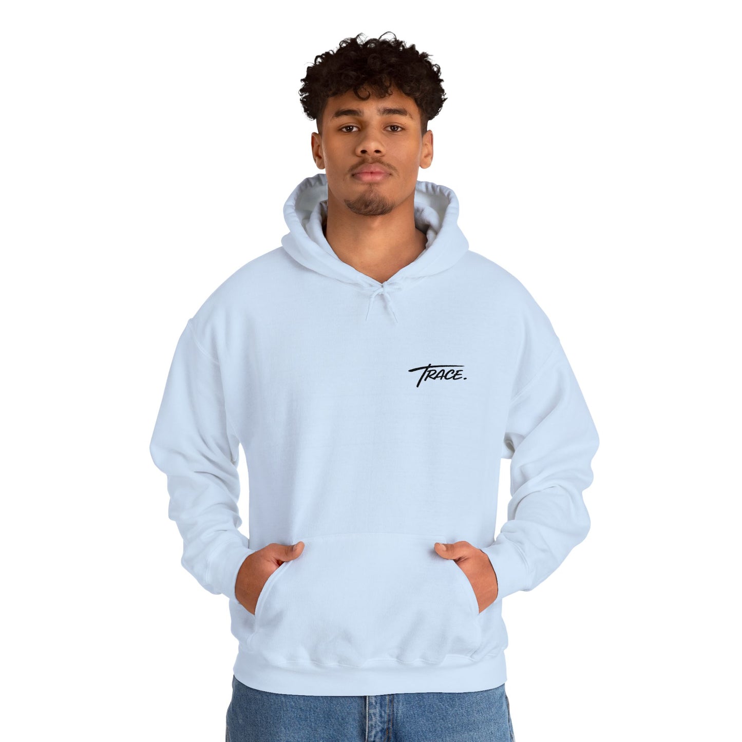 TRACE. Embroidered Signature Hoodie