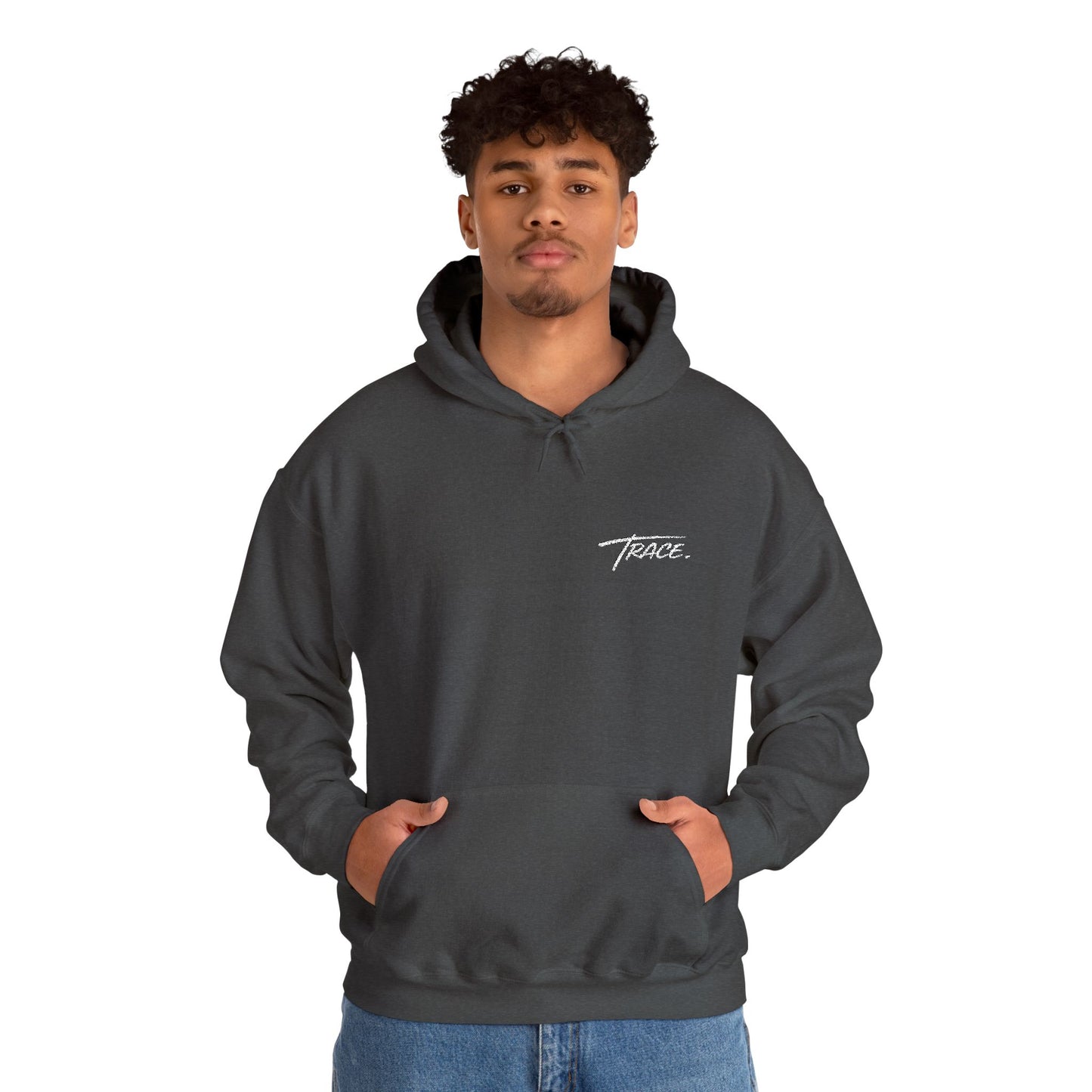 TRACE. Embroidered Signature Hoodie