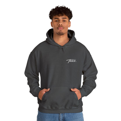 TRACE. Embroidered Signature Hoodie