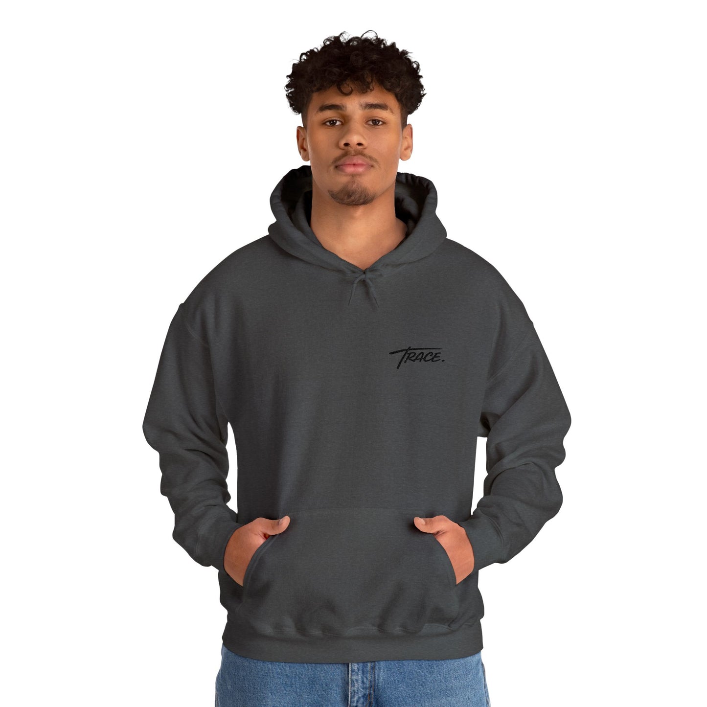 TRACE. Embroidered Signature Hoodie