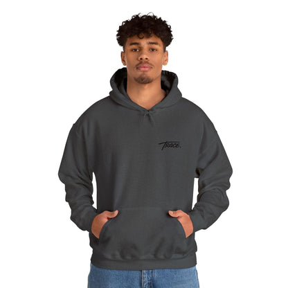 TRACE. Embroidered Signature Hoodie