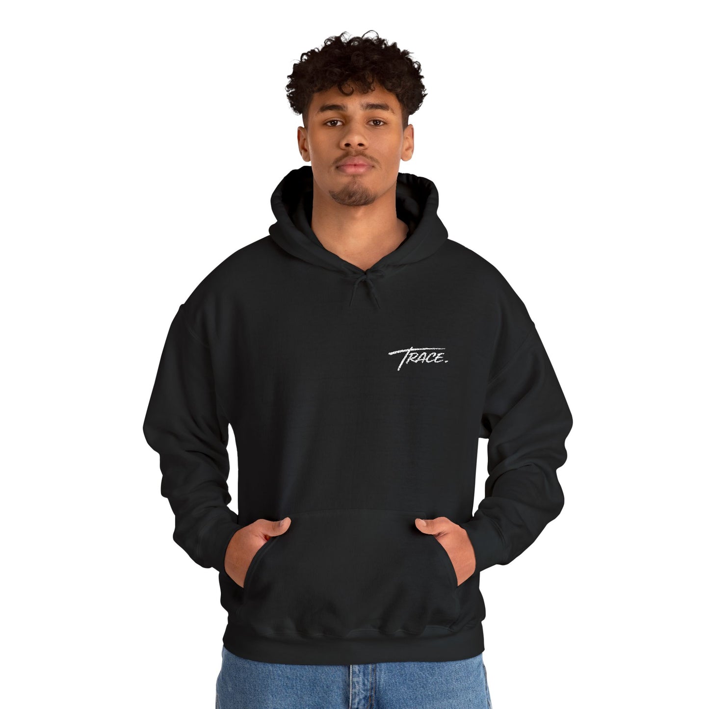 TRACE. Embroidered Signature Hoodie