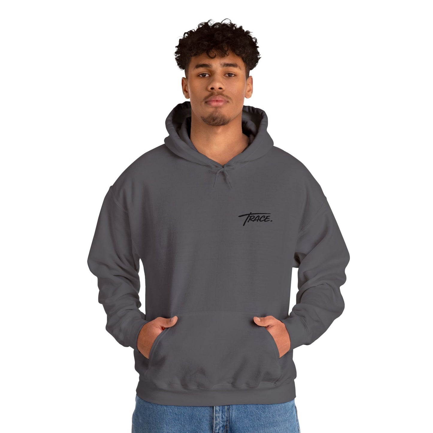 TRACE. Embroidered Signature Hoodie