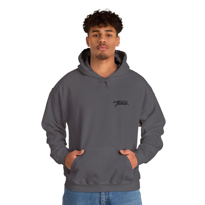 TRACE. Embroidered Signature Hoodie