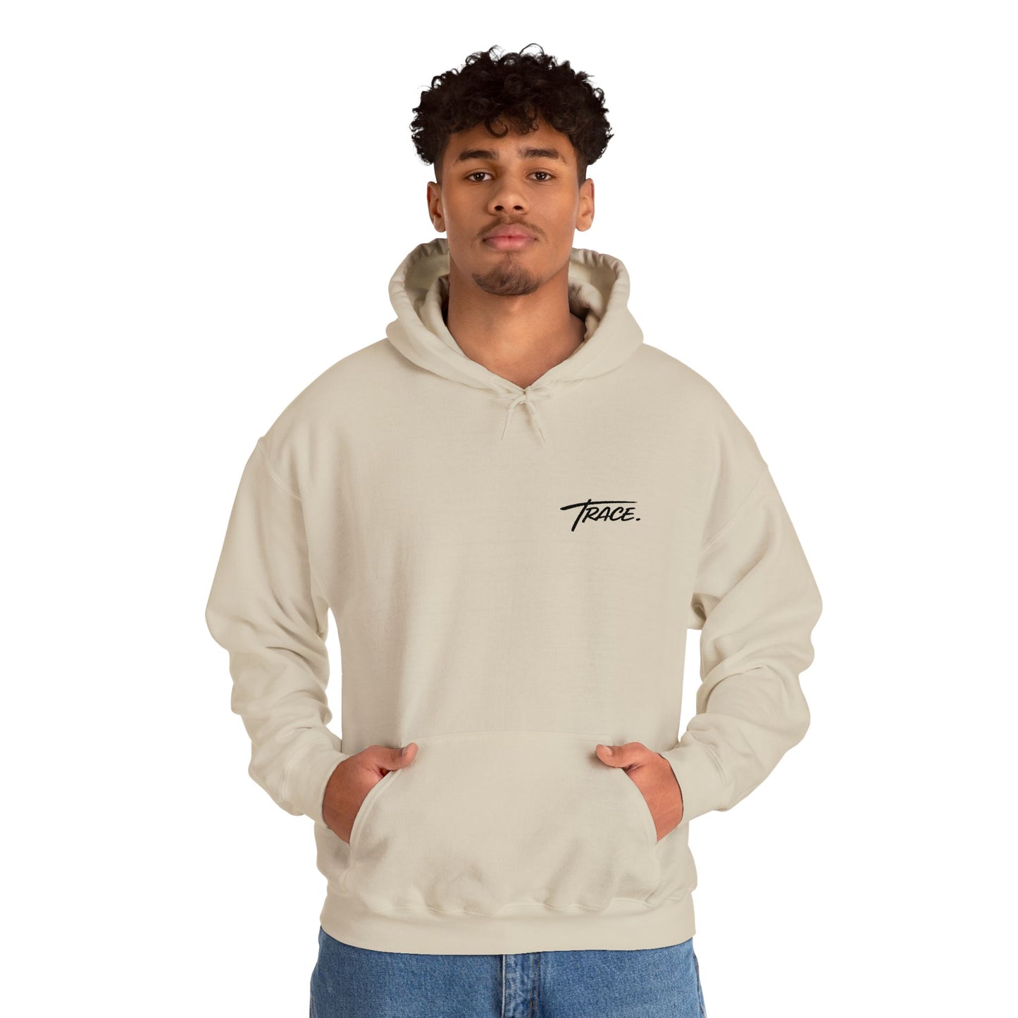 TRACE. Embroidered Signature Hoodie