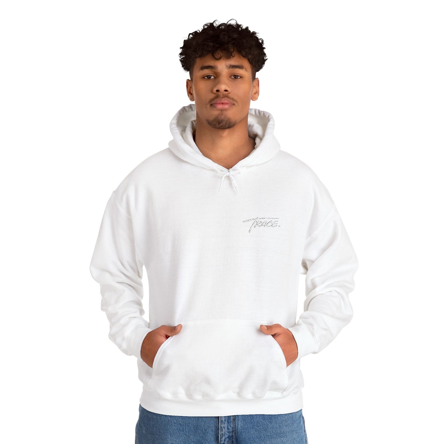 TRACE. Embroidered Signature Hoodie