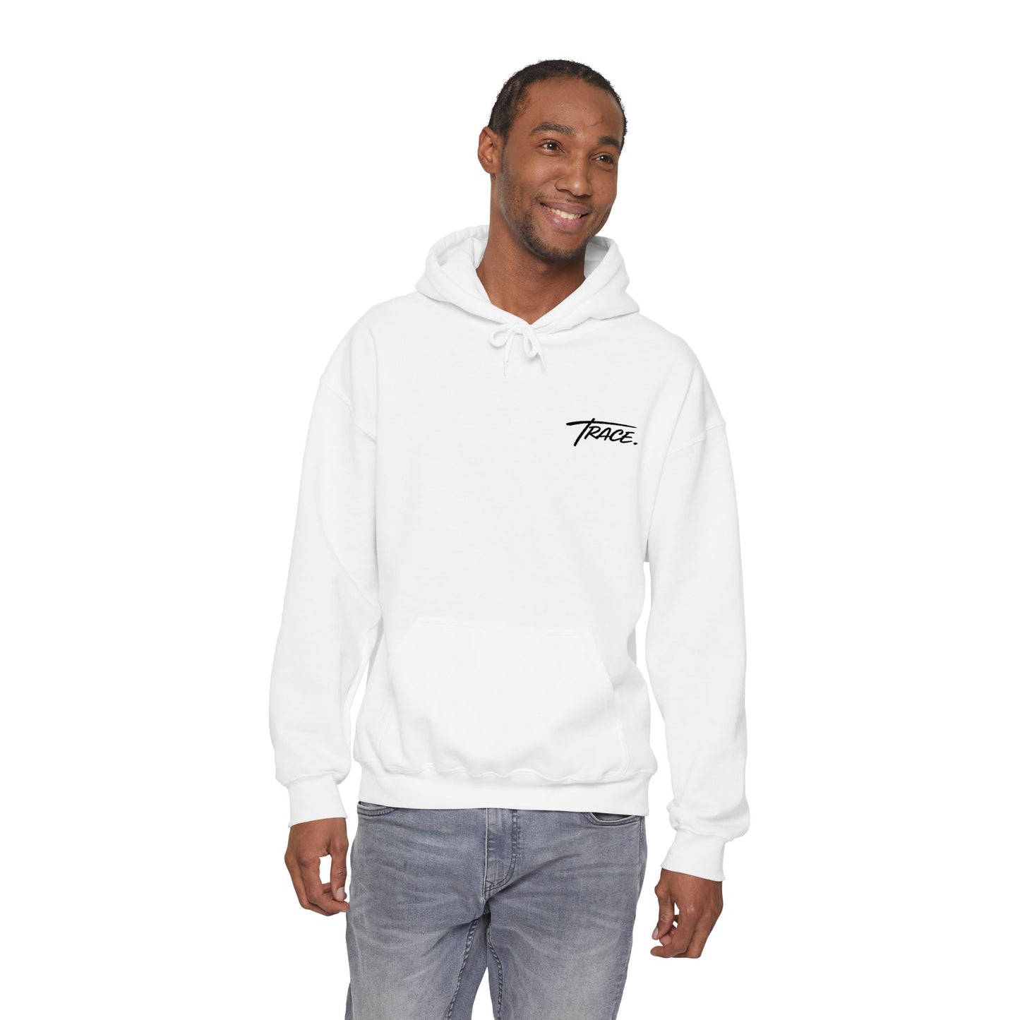 TRACE. Embroidered Signature Hoodie