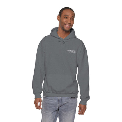 TRACE. Embroidered Signature Hoodie