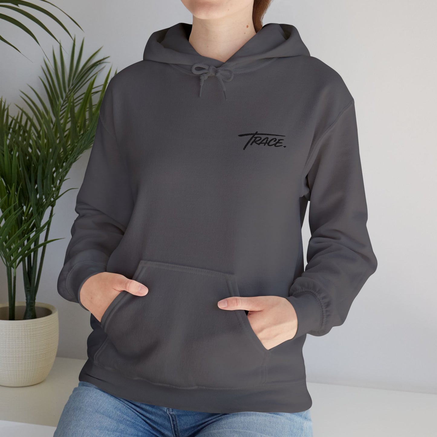 TRACE. Embroidered Signature Hoodie