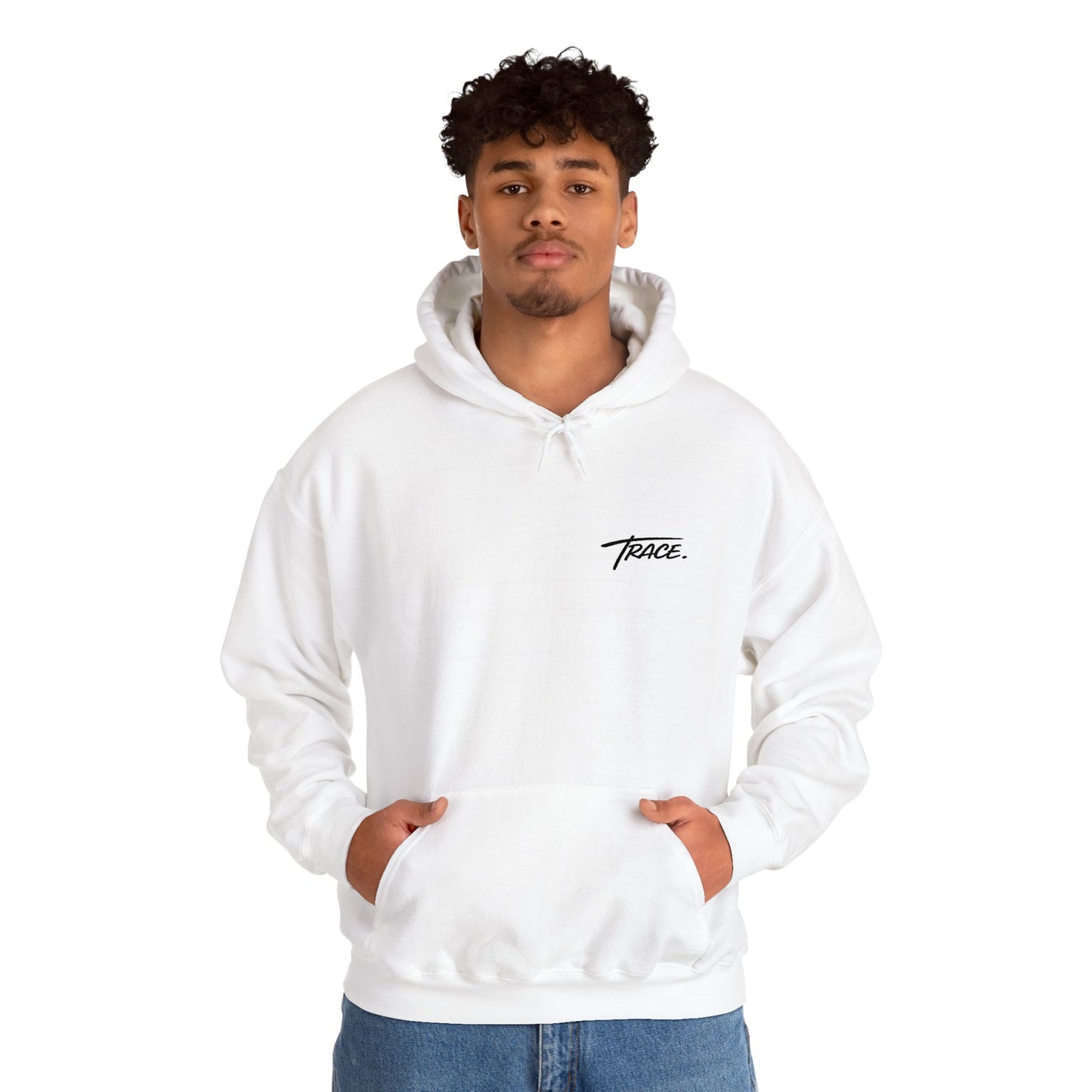 TRACE. Embroidered Signature Hoodie