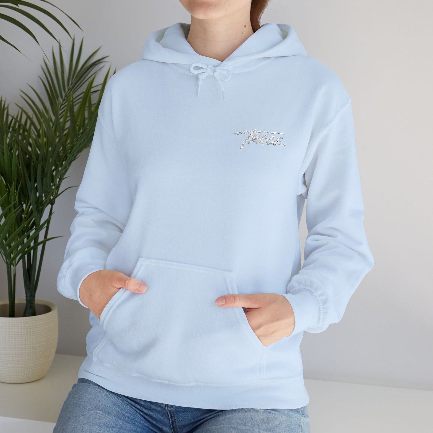 TRACE. Embroidered Signature Hoodie