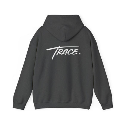 Dark Heather White Print