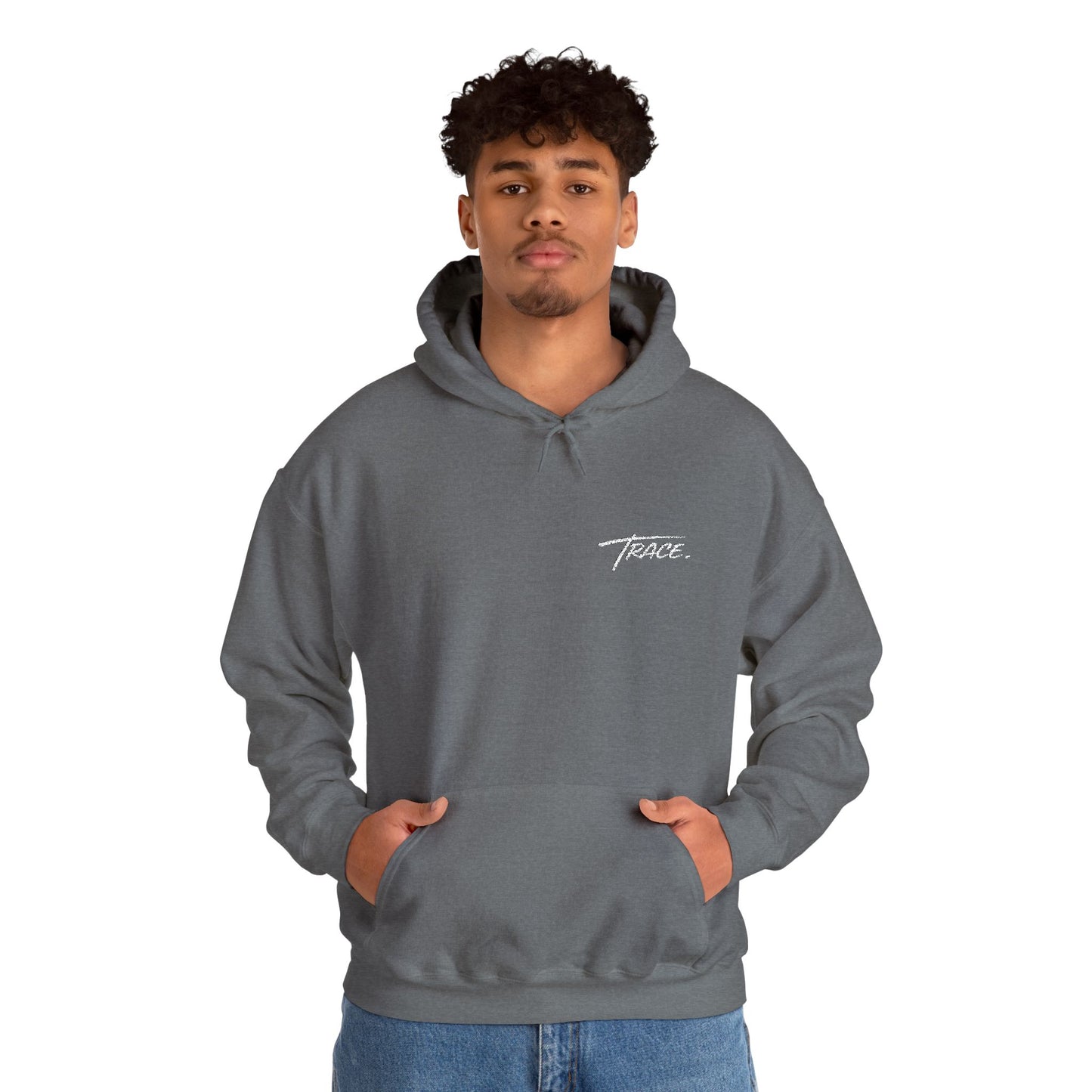 TRACE. Embroidered Signature Hoodie