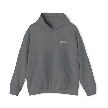 TRACE. Embroidered Signature Hoodie