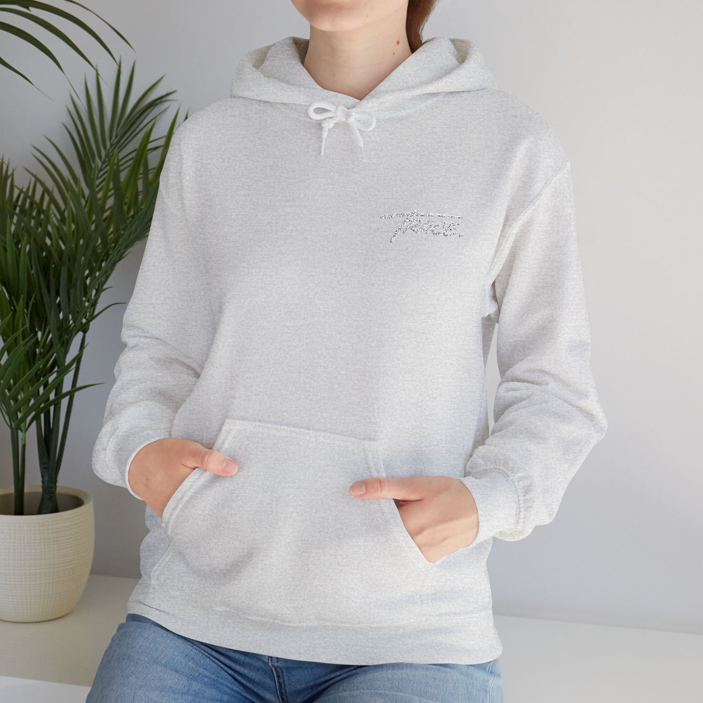 TRACE. Embroidered Signature Hoodie