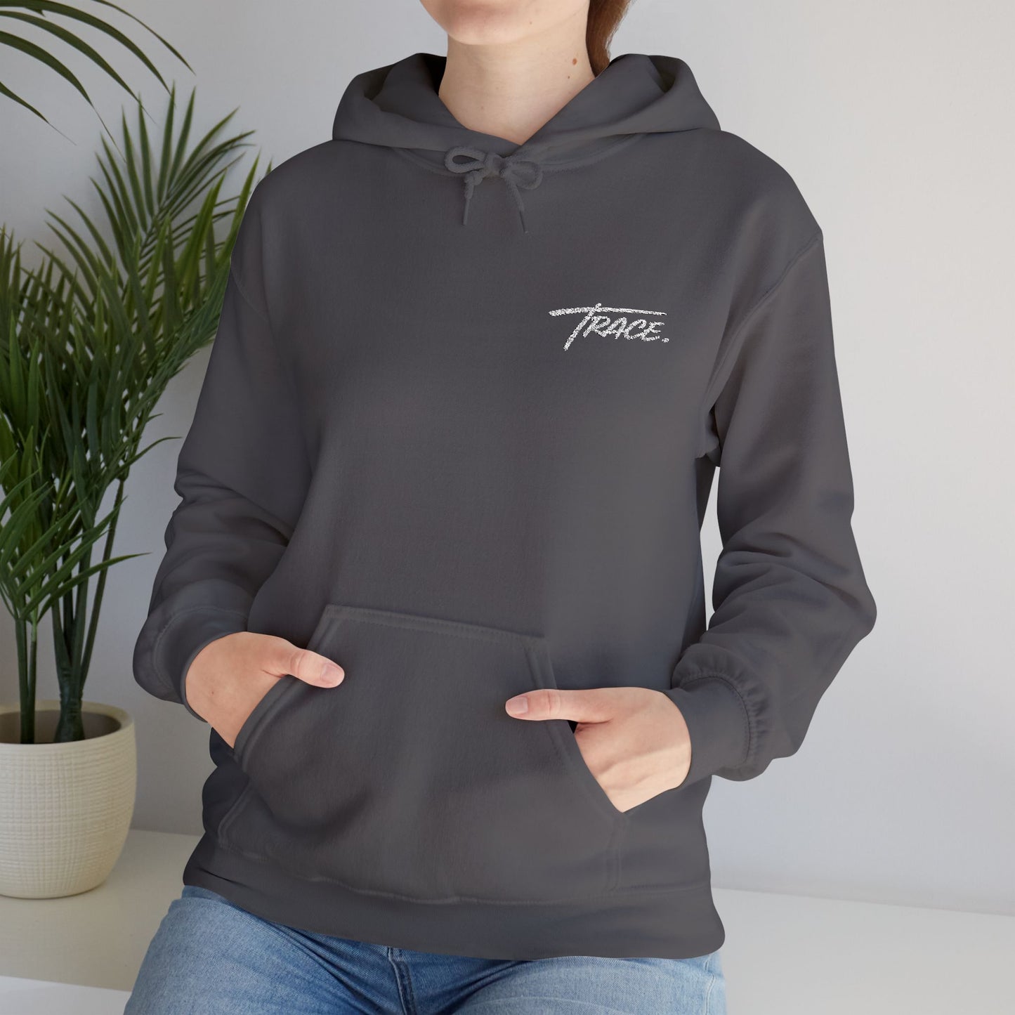 TRACE. Embroidered Signature Hoodie