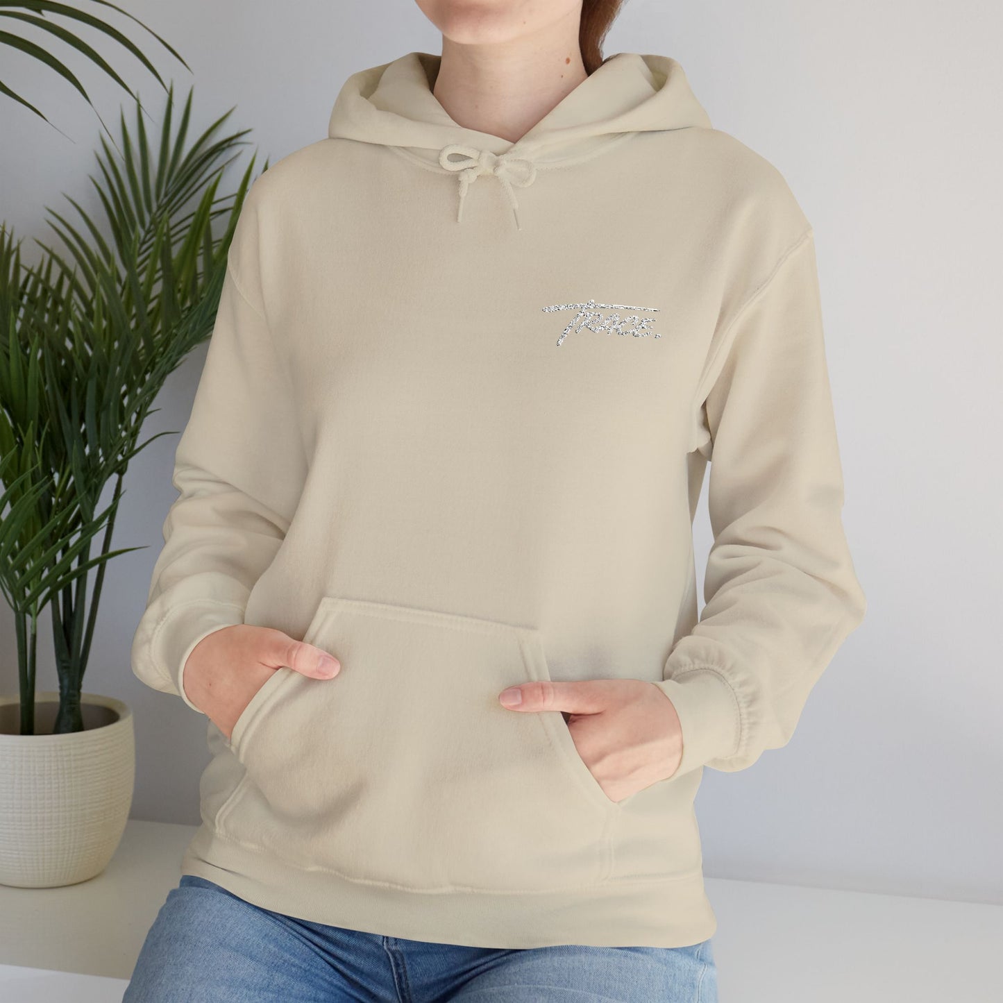 TRACE. Embroidered Signature Hoodie